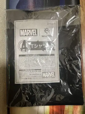 MARVEL x MAZZEL 제일복권 A상 티셔츠 마블