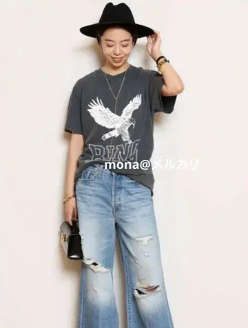 [새상품] 아나인 빙 ANINE BING RETRO EAGLE 티셔츠 M