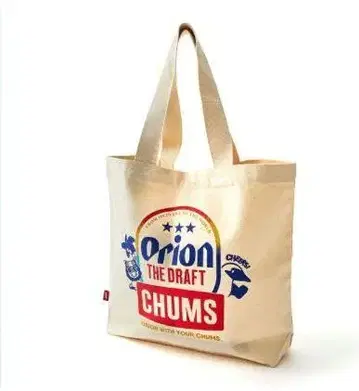 오리온 맥주 CHUMS 콜라보 토트백