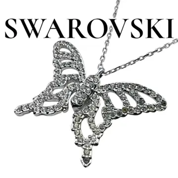 [새상품급] SWAROVSKI 목걸이 버터플라이 펜던트 큐빅
