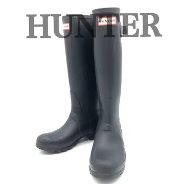 [새상품급] HUNTER 헌터 레인부츠 장화 24cm 네이비