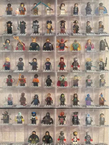 LEGO 호환 미니 피규어 세트 61체 + 3체