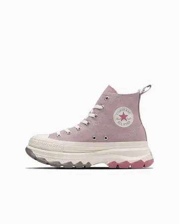Converse 핑크 하이컷 통굽 스니커즈 23.5cm