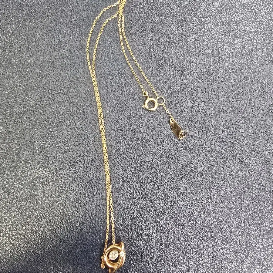 STONEHENGE | 스톤헨지 Stonehenge Lucky U Necklace 14k Rose