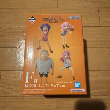 원피스 제일복권 미래섬 에그헤드 F상 유년 시절 미니 피규어