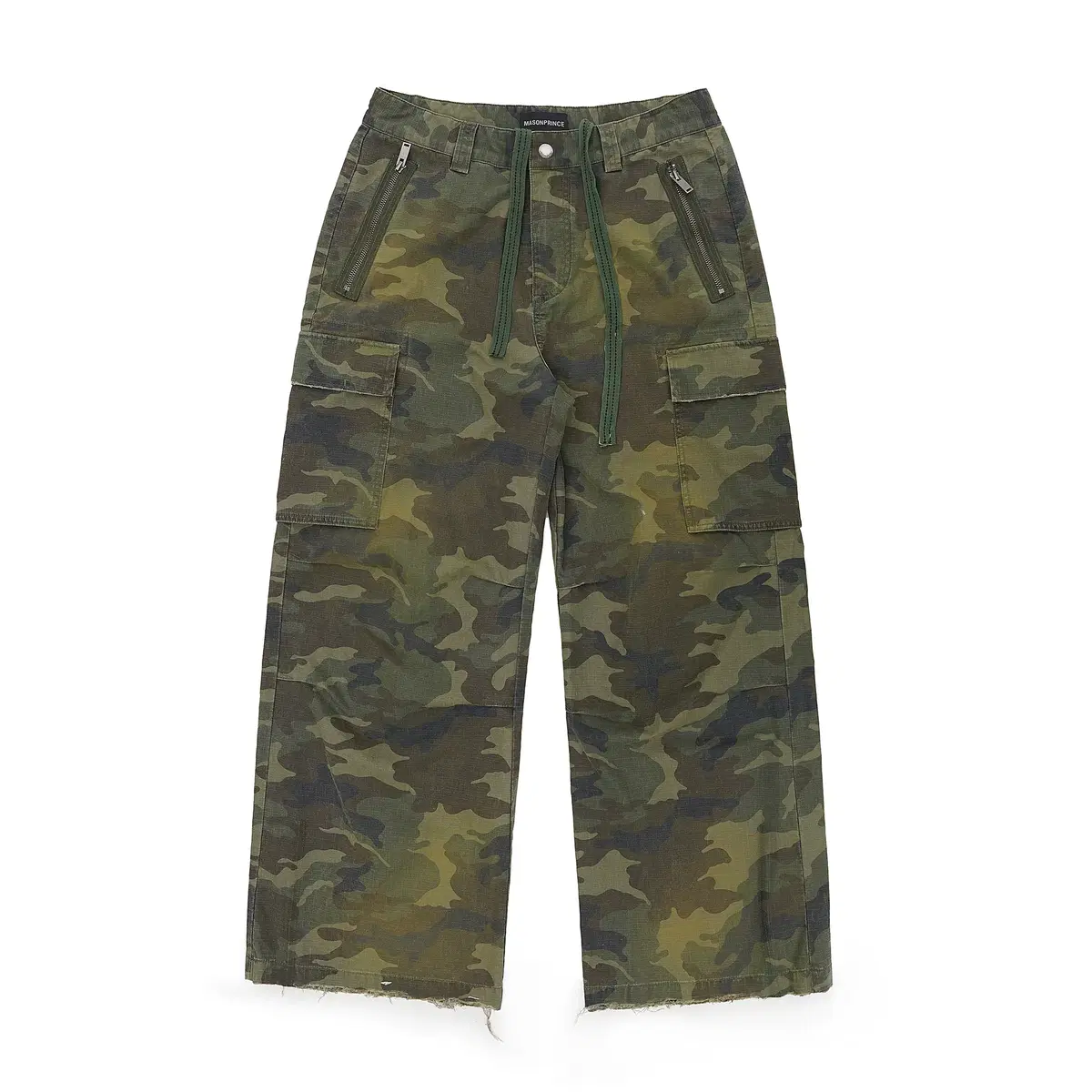 MASONPRINCE Vintage Camo Cotton Wide Parachute Pants | Bunjang Global