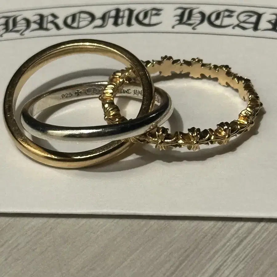 CHROME HEARTS | 크롬하츠 Chrome Hearts 22k Tiny E CH Plus