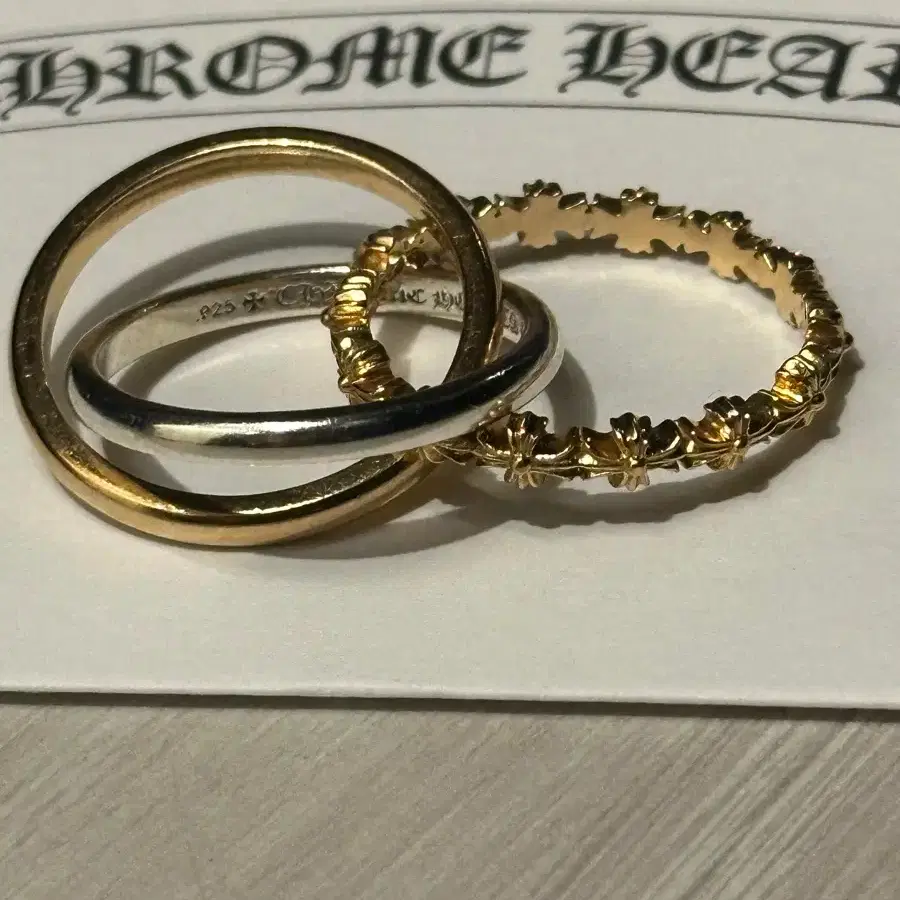 アクセサリー Chrome Hearts 22K TINY E CH PLS BAND Chrome Hearts 22K TINY E CH PLS BAND Chrome hearts 22k tiny - Gem
