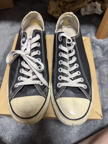 Converse 블랙 로우컷 스니커즈
