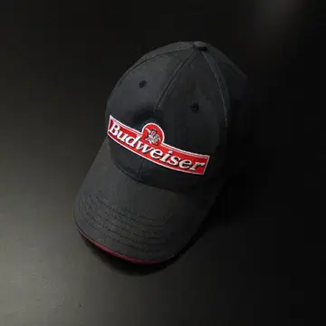 90년대 Budweiser 버드와이저 6 패널 캡 자수 로고 기업