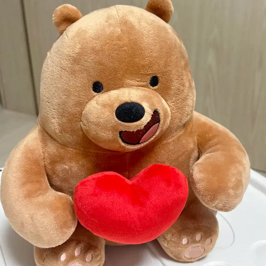 We Bare Bears Grizzly Bear Doll (New) on Bunjang Global