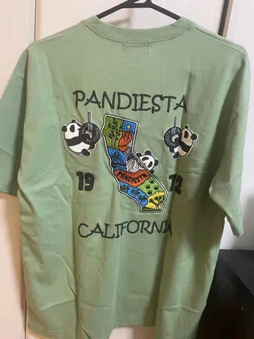 캘리포니아 팬더 포켓 Tee PANDIESTA JAPAN M