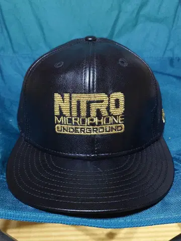 NITRAID 가죽 야구 모자 천연 가죽 한정판 60.6cm 60
