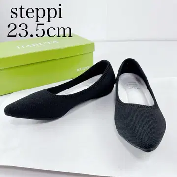steppi 블랙 23.5cm 워셔블 베이직 포인티드 펌프스