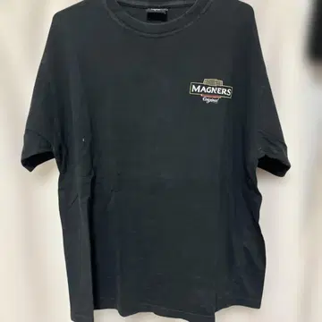 MAGNERS 블랙 티셔츠 L 사이즈