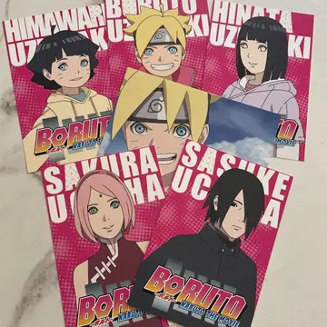 BORUTO 나루토 더 레스토랑 엽서