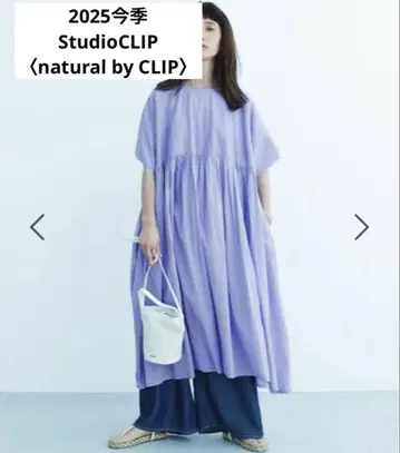 2025년 StudioCLIP 핀턱 개더 원피스 새상품