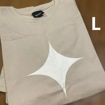 후지이 카제 키라리 티셔츠 L 사이즈 베이지 미착용