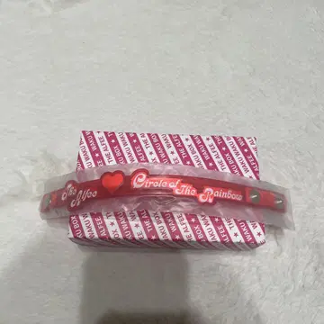 THE ALFEE 두근두근 BOX 반사 밴드 빨간색