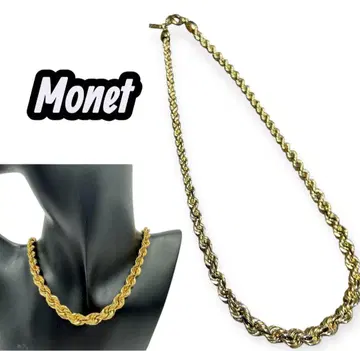 Monet (모네) 로프 체인 목걸이 골드