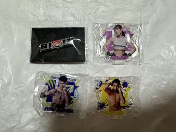 RIZIN 가챠 & 핀 배지