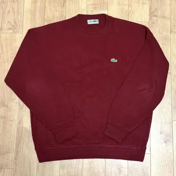 CHEMISE LACOSTE 70's 80's 코튼 니트