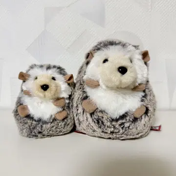 DOUGLAS 고슴도치 봉제 인형 키링 2점 세트