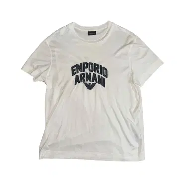 Rare Emporio Armani Logo Design Tee