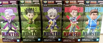 HUNTER x HUNTER 월드 콜렉터블 피규어 헌터 시험 5종