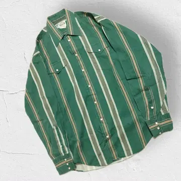 USA 제 80년대 EL PH.SO SHIRT 스트라이프 웨스턴 셔츠