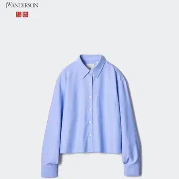 UNIQLO JW 앤더슨 옥스퍼드 셔츠 블루 [XXL]