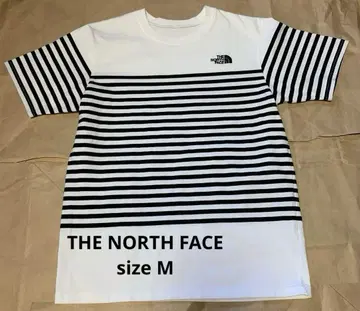 THE NORTH FACE 노스페이스 보더 티셔츠 M 화이트