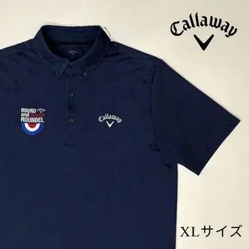 Callaway 캘러웨이 네이비 버튼다운 셔츠 XL 자수 골프