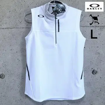 오클리 OAKLEY [ L ] ELEVATE 하프 지퍼 슬리브리스 셔츠