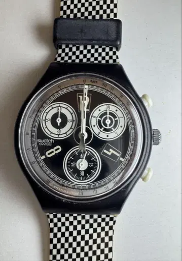 빈티지 Swatch 크로노그래프 [Chess] 작동 확인 완료
