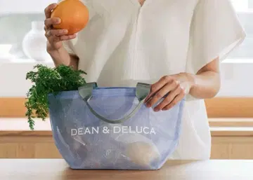 [새상품] DEAN&DELUCA 메쉬 토트백 라일락 S 사이즈