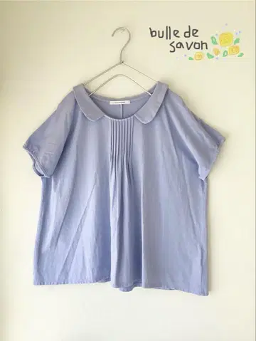 bulle de savon 뷔르데사봉 풀오버 신축성 좋은 면