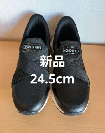 [새상품] MK MICHEL KLEIN 블랙 슬립온 24.5cm
