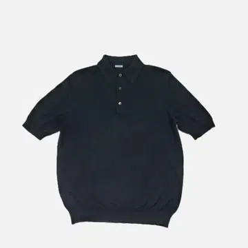 malo Polo Knit Shirt Navy 46