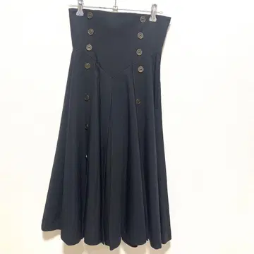 atelier boz 검은색 롱 스커트