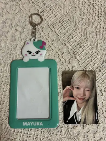 Niziu 마유카 Lucat 루캬 트레카 케이스, 트레이딩 카드 포함