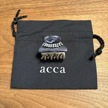 acca 헤어 클립 미니 헤어 액세서리 스톤 마블 그레이 계열