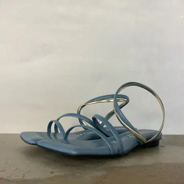 LAURENCE 스트랩 플랫 샌들(25cm)