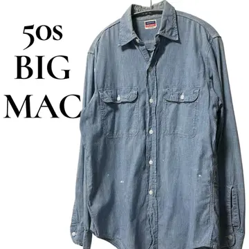 50s BIGMAC 빅맥 샴브레이 셔츠