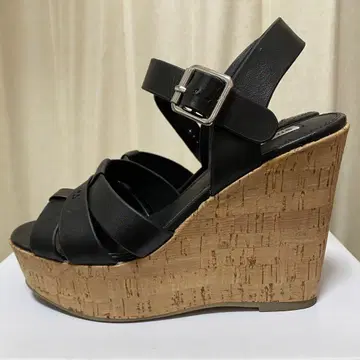 stevemadden 코르크 웨지솔 샌들 스티브매든