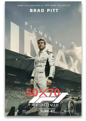 F1 대형 포스터 50 70cm