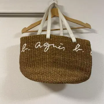 agne's b. 에네스베 보야주 카고바 토트백 로고 자수