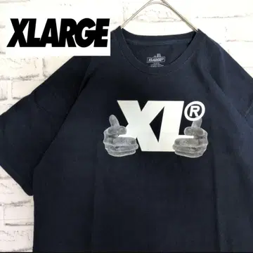 X-Large 엑스라지 티셔츠 XL 짙은 네이비