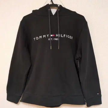 자수 로고 후드티 TOMMY HILFIGER 타미힐피거