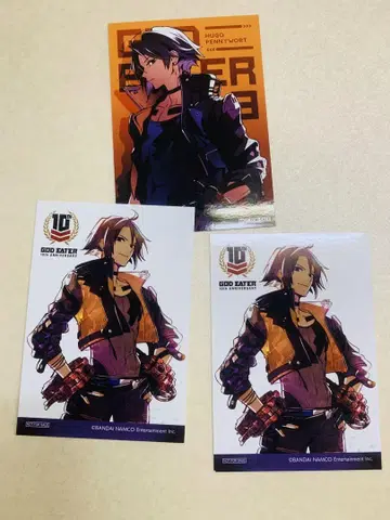GOD EATER 갓이터 유우고 10주년 특전 브로마이드